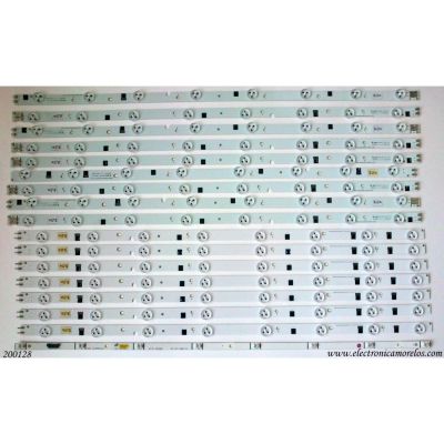 KIT DE LED PARA TV / SAMSUNG 2012SVS60 3228 / DE600CGS-V3 / MODELO UN60EH6002FXZA HH01	